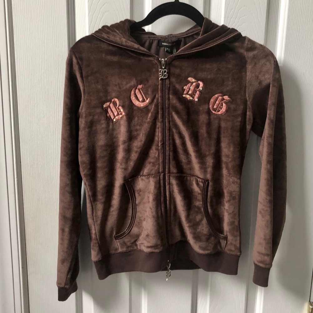 BCBG MaxAzria 2pc Velour Set